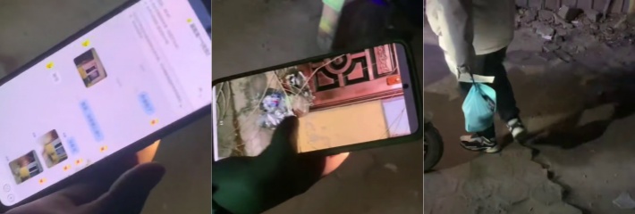 哈尔滨骑手送外卖碰到阿飘 荒废老宅没有玻璃的窗 打电话没人接，再也不晚上送了！