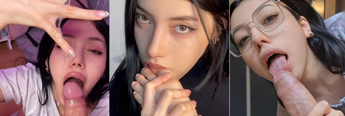 侧脸酷似迪丽热巴的颜值美女与男友口交的私密视频流出，完美身材诱惑眼神上演口口爆吞精