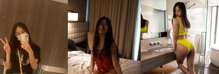 极具诱惑的反差母狗 一线天无毛馒头逼 白浆全部黏在了她的骚逼上！