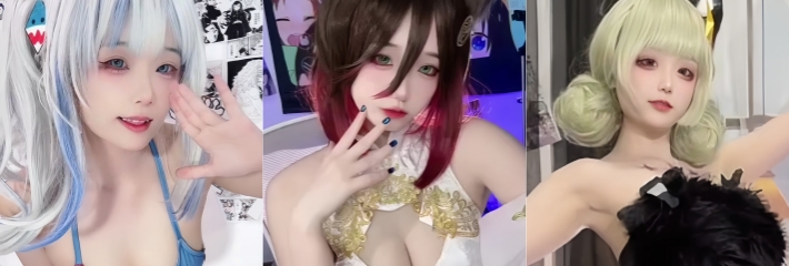 清纯萝莉 小扑通 cos各种动漫角色擦边视频合集 透视水手服白丝浴室湿身诱惑 画面极致反差！
