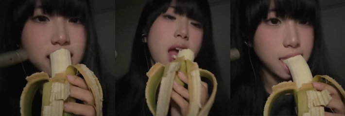 沉浸式ASMR声控反差婊 小0觉觉猪 咬断大香蕉超爽声控福利