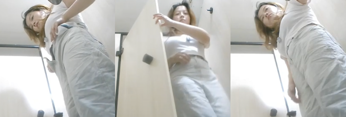 厕所偷拍系列 顶级颜值学生妹琳琳 白虎肥B拉粑粑自拍 超清近距离 重口味必看