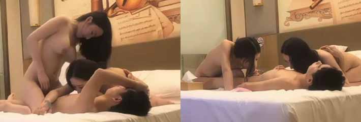 大神探花双飞漂亮外围 肉丝苗条长腿美女与黑丝肥臀尤物 被小哥轮流爆操 享受帝级服务！