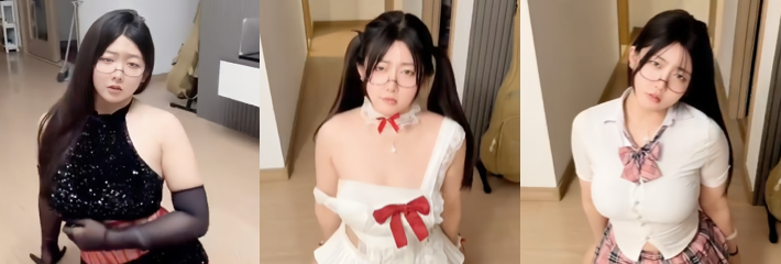 江苏快手网红 周扬青一盖沫儿 付费定制流出 各种情趣内衣尽显大奶肥臀诱惑