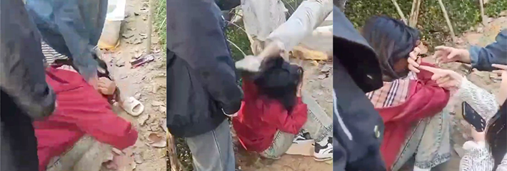 又见校园霸凌！可怜女孩惨遭几人围殴扇打！奶奶全网求霸凌者信息！有消息着可评论区留言！奶奶会看！