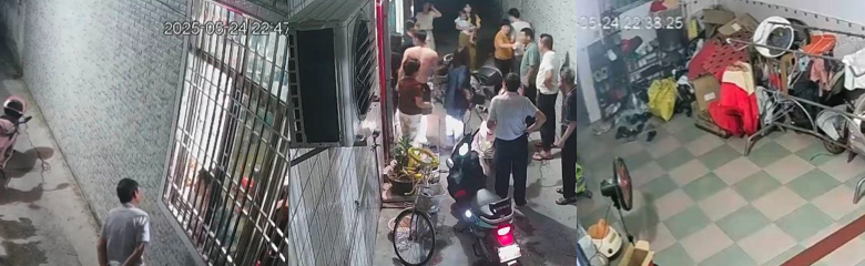 凌晨2点厂头潮汕传统家族文化碰撞现代家暴问题，被宗族暴揍，女方叔伯兄弟集体上门讨说法！