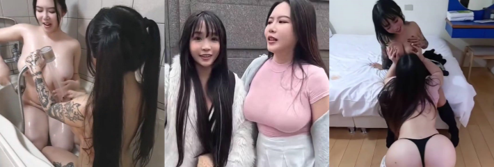 OF台湾人气博主 倪娜与苏樱花 酒店激战 巨乳姐妹花用筋膜枪互相按摩 口交舔穴！