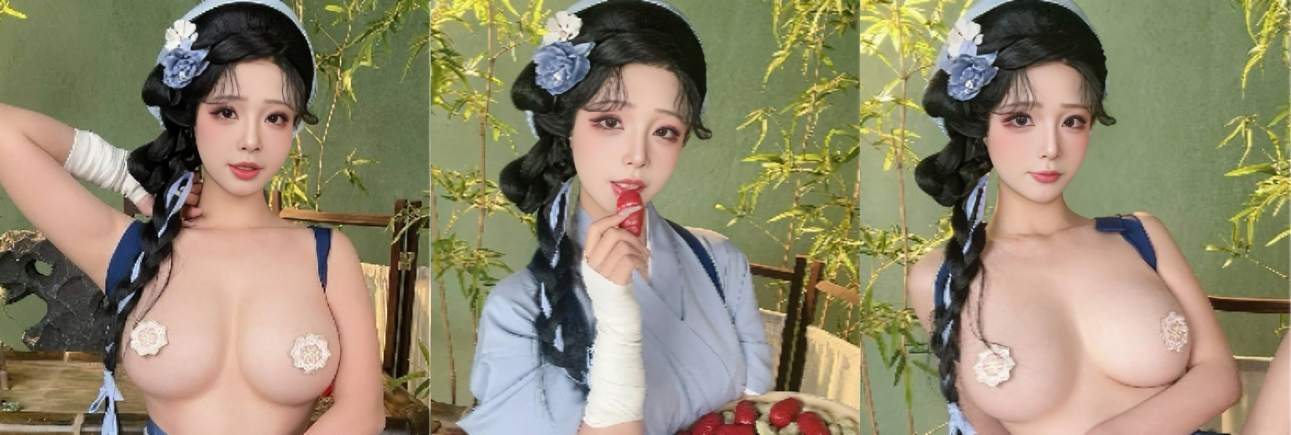 国产巨乳福利姬 yuuhui玉汇 最新付费写真 田园生活 白虎肥臀的极致诱惑