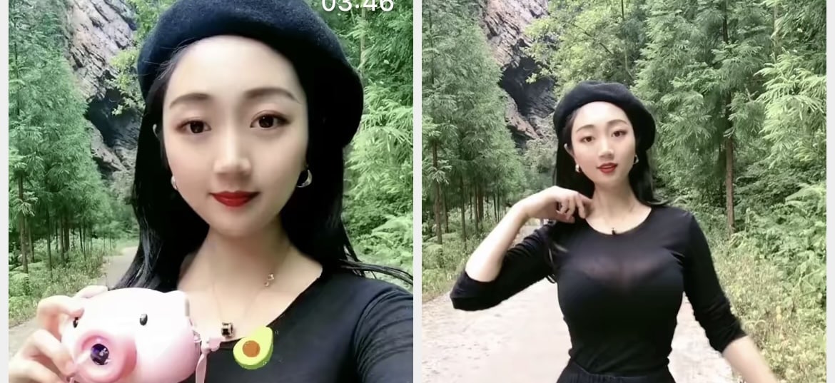 快手豪乳美女 大尺度定制视频流出 香蕉差点被极品大奶夹爆