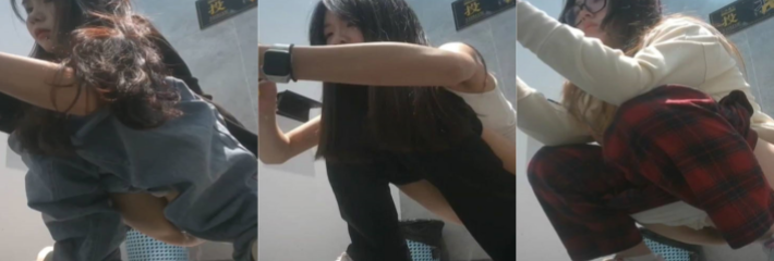厕拍偷拍系列 大学女厕所摄像头各种学生妹高颜值 鲍鱼形状全暴露 私密视频流出！