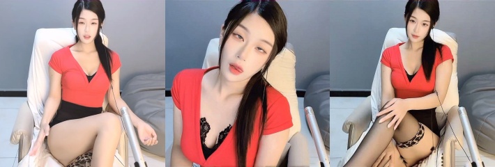 ASMR诱惑系列 桃桃奶冻咩 会呼吸的肉腿 乳沟也是很诱人的 听起来很舒服哦！