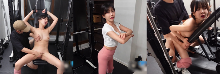 韩国童颜巨乳网红 sunwall95 韩善月 最新付费高清视频流出 在健身房和健身教练做爱！