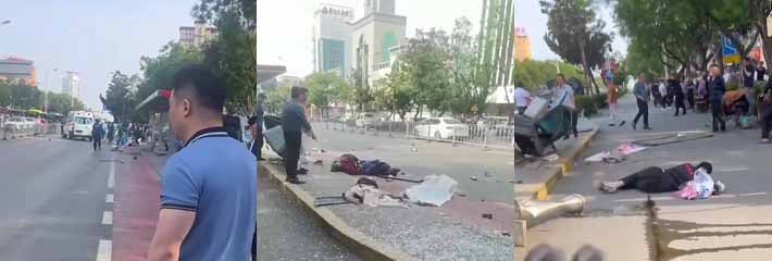 滕州市下班高峰期酒驾发生重大车祸 7人身亡 多人受伤 现场画面曝光 简直惨不忍睹