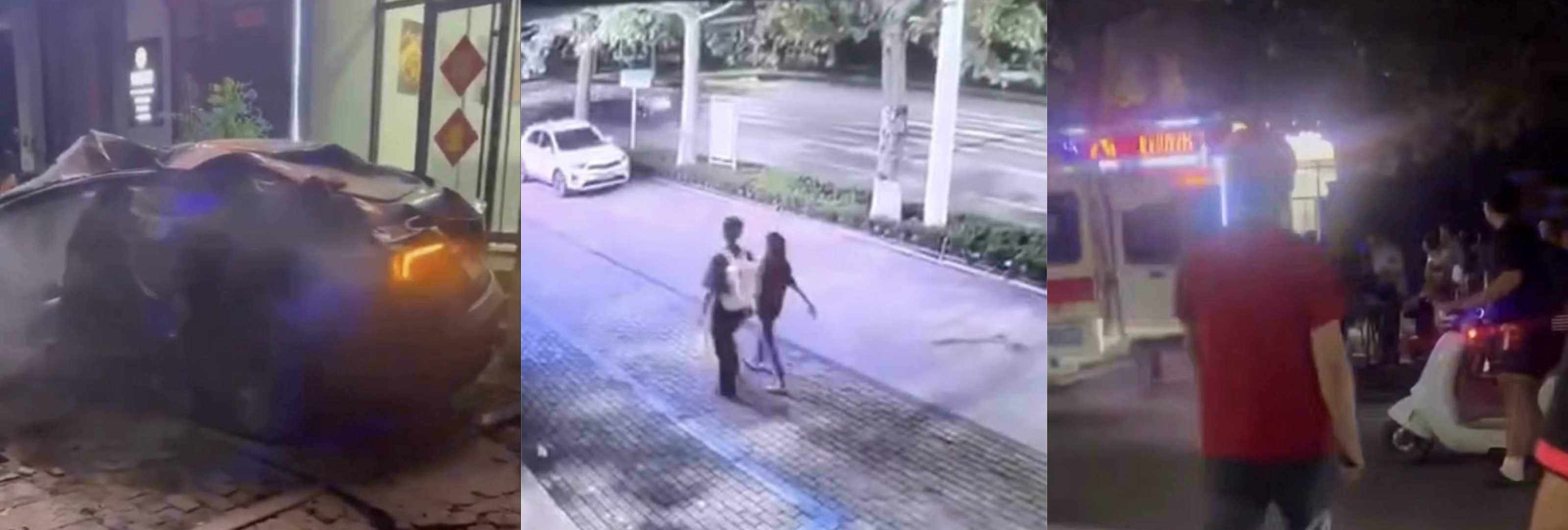 山东潍坊车祸视频曝光！飞车事故车辆全毁触目惊心，车辆全毁视频曝光