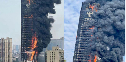 突发长沙电信大楼大火 多视角合集现场视频流出 烈焰已被消防扑灭！