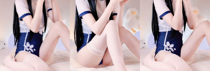 ASMR声控博主 千早澪Lynn 性感白丝模仿胡桃咕咕嘎嘎 视觉听觉双刺激