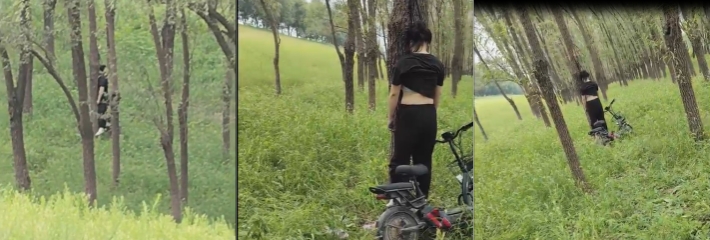 在河南省濮阳市台前县马楼镇一树林中发现了一女性自缢在树上 村里人说死者有抑郁症！