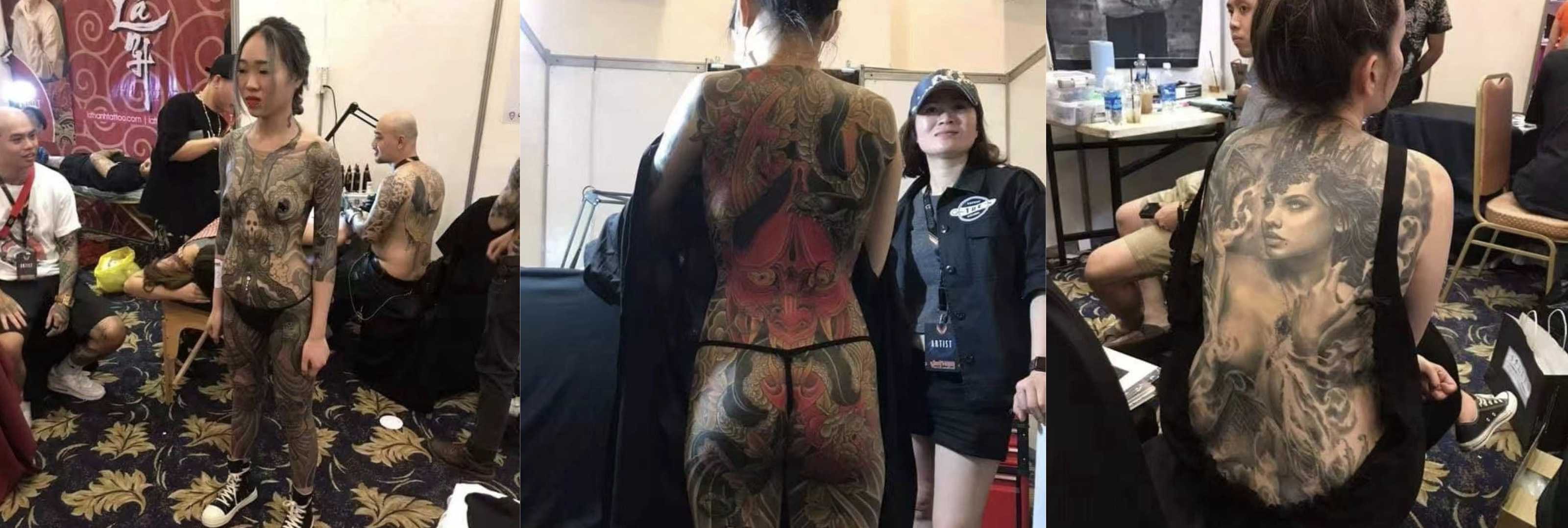 2025纹身展纹身小妹合集展现好女孩风采，创意纹身设计揭开艺术圈新星的独特魅力！