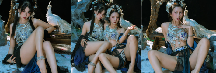 极品身材巨乳肥臀姐妹花 奶桃桃 和 轩萧学姐 福利姬合集 姐妹花齐上阵连小穴的户型都惊人的相似！