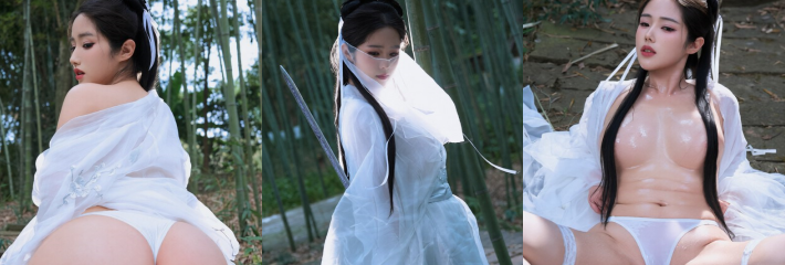 推特极品福利姬 钛合金TiTi COS小龙女写真 玉女心经男女双修 隐藏剧情全公开