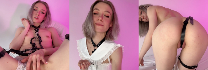 onlyfans欧美高颜值白虎嫩妹 LeyaGornaya 自慰福利流出 嫩穴被抠挖到潮喷 太撩人了