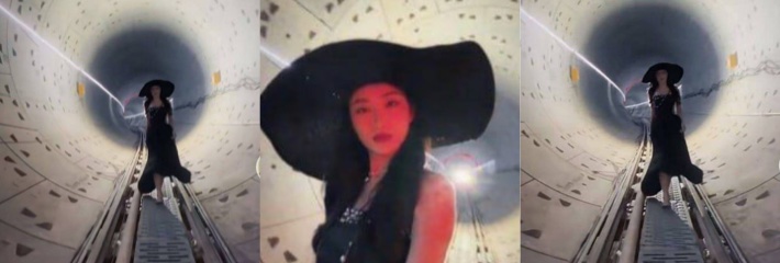 抖音女子 桃陶 擅闯深圳地铁22号线隧道拍照 涉事单位及人员被处理！