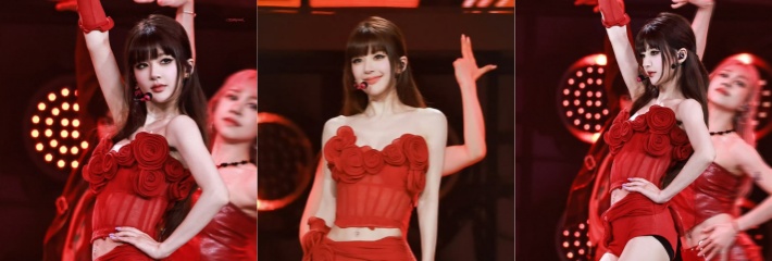 赵露思 澳门演唱会 穿紧勒短裤凸显骆驼趾 户型太好引发全网热议