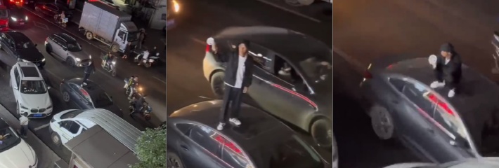 纯爱战士为挽回分手女友，从福建开车一千多公里到义乌，站在车顶用喇叭告白!再牛逼的琼瑶也写不出老子的深情