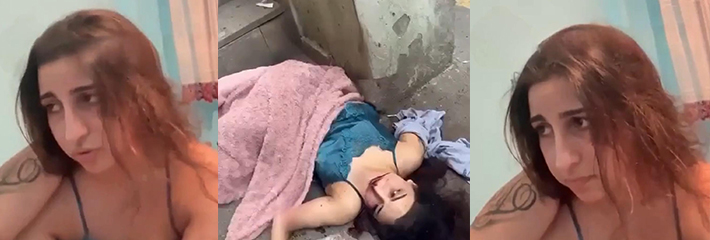 阿塞拜疆 一位嫉妒的丈夫因怀疑妻子涉嫌不忠 而将妻子扔出窗外!