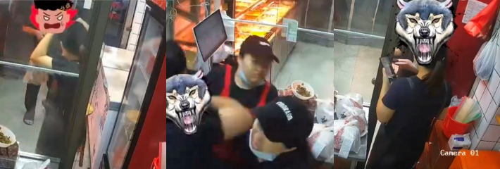 太嚣张了欺人太甚！深圳卤菜店惊爆恶霸闹剧 流氓男辱骂打人还倒打一耙！