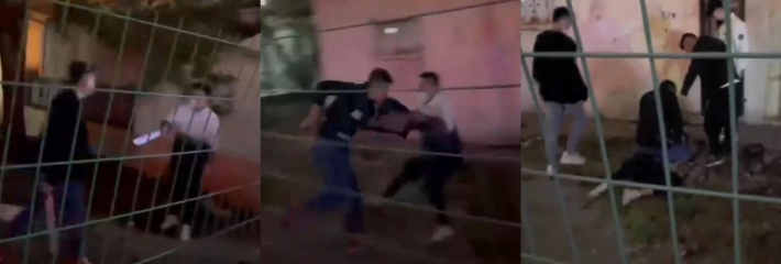 这也太猛了！精神小伙半夜相约刀战 大长刀互砍 火花都出来了 堪称现实版古惑仔！