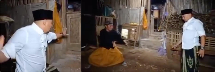 东南亚两法师斗法现场 炉火纯青的隔空打牛 深厚的内力完全不输马保国！