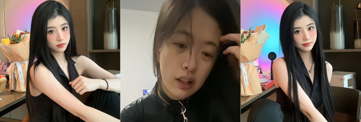 云南昆明反差骚鸡 陈佳鑫 黑皮衣项圈深喉 转场被掐脖抽插 眼神失焦
