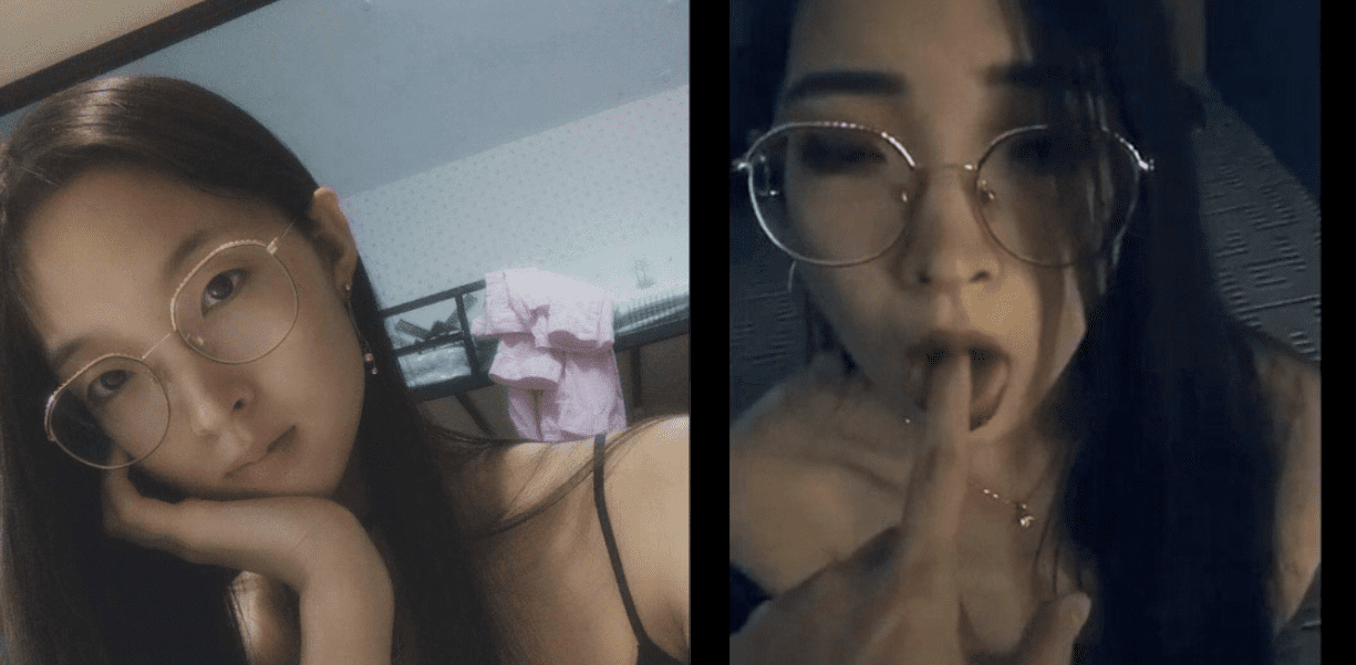 说骚还得是眼镜 这么多期眼镜没有一个不是骚货