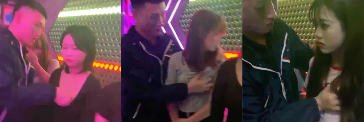 这是训练公主脱敏吗？！女神齐站一排由金主小哥哥通摸巨乳！