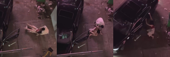今日热瓜之迈腾男友前脚出门女友即刻带领他人回家睡觉 可惜纸包不住火被男友抓到现行！