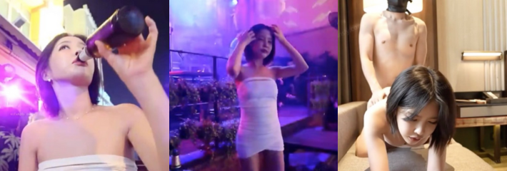 韩国前女团成员sunwall95 千里送炮到泰国给当地粉丝 被爆操后夹着精液逛市场