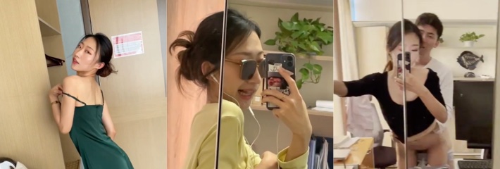 极品反差甜妹 梁梦茹 与男友性爱流出 从口交深喉到女上位狂摇男友被干到投降！