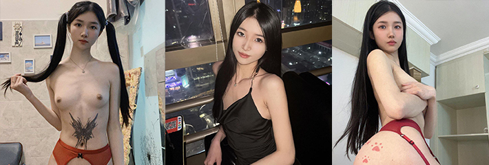 高冷女神李沐子被富二代调教成小母狗 当街露奶 方向盘下面当肉便器