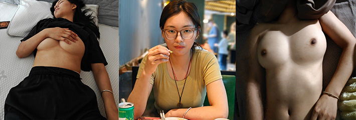 反差女友眼镜婊曝光 绝美的身材 白嫩Q弹巨乳 无毛鲍鱼！