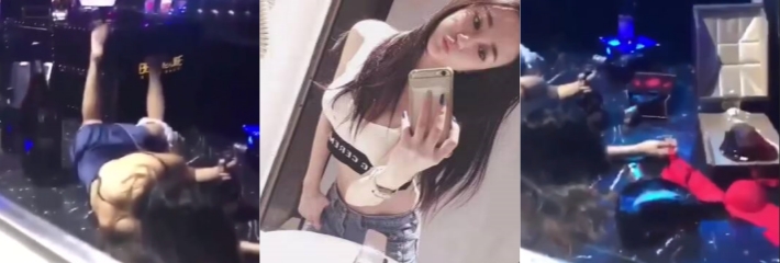惠州一少妇陪酒被灌醉4P 吃精液噎死了 尸体直接被几个男的丢在ktv包间 现场视频疯传 ！