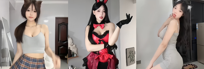 魔鬼身材 库卡伊02uiii 性感福利姬骚舞合集 比基尼兔女郎胸臀狂晃诱惑拉满