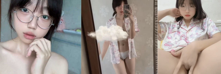 云南师范大学周晓琴自慰视频曝光！反差萝莉眼镜妹掰穴挑逗，淫水直流！