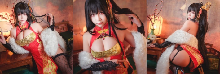 推特二次元福利姬 抱走莫子 大凤女神cos写真 巨乳旗袍诱惑拉满