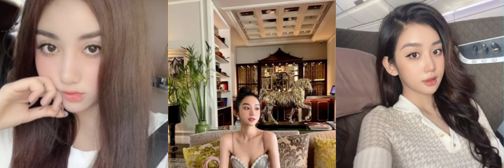 越南网红 辣妹董氏美玲 激情私拍疑似流出!与富豪男友亲密口交互动火辣