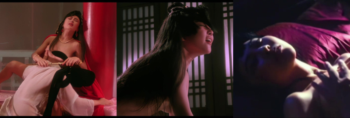 「香港艳星」周弘情色片段剪辑-北京美女翘臀美乳，香艳三级大方全裸，回味经典三级片！
