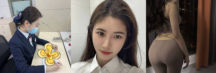 推特高颜值美女 银行小陆，在线找炮友~喜欢干净的素质小哥 符合条件的料友冲鸭！
