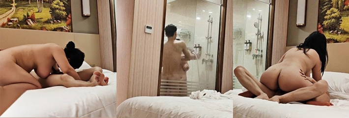 时隔两年终于拿下了这位巨乳少妇 奶子一甩一甩的太诱惑人了