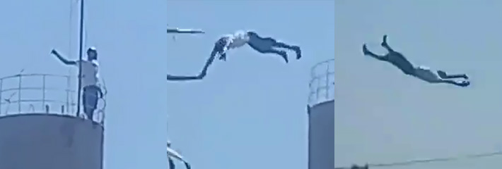 作死瞬间 黑哥的信仰之跃 幸好我按了暂停 不然真嘎了 可能这就是外国人少的原因吧！