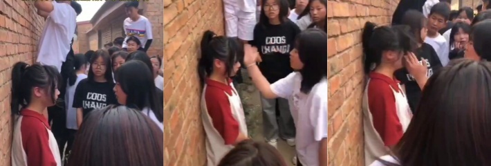 素质教育的漏网之鱼 河北廊坊校园霸凌 当众扇耳光！